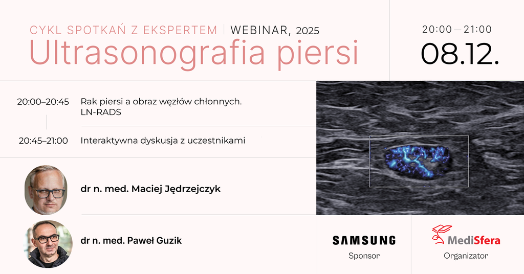 Rak piersi a obraz węzłów chłonnych. LN-RADS